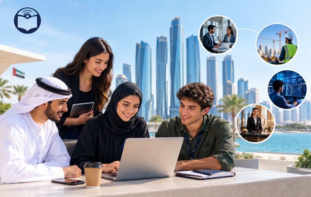 Discover the best industries hiring interns in Abu Dhabi, explore growing sectors, internship opportunities & practical tips for your career.